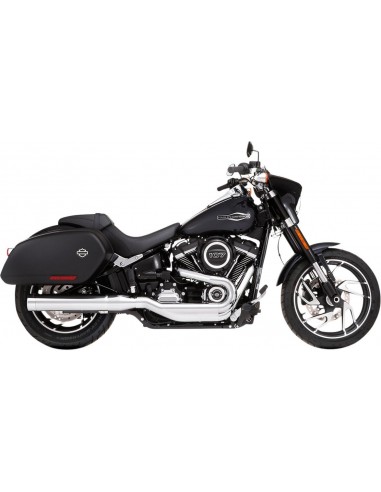 Terminale slip-on 4" sport glide cromato/cromato