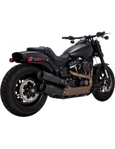 Terminale slip-on hi-output nero opaco