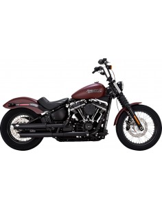 Silenziatori twin slash da 3" - neri