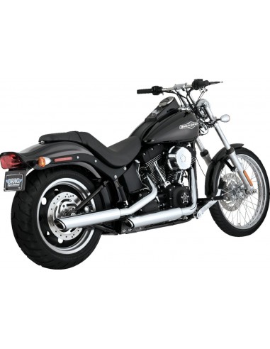 Terminali 3" twin slash cromati softail