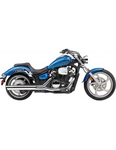 Terminali slip on da 4" cromati yamaha