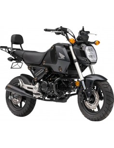 Terminale slip-on (nero) con punto in bronzo grom 22-23