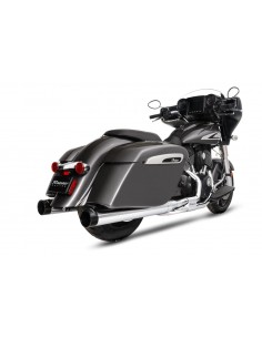 Terminale slip-on dbx 4" indian ch/bk