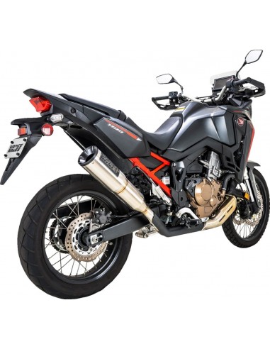 Terminale inox hi-output honda africa twin