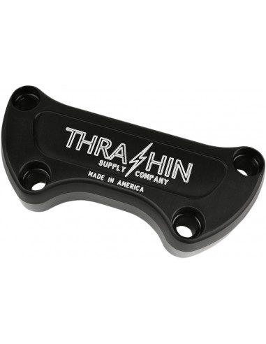 Morsetti manubrio tagliati a macchina/anodizzati neri