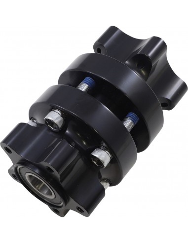 Mozzo ruota anteriore doppio disco 00-07 flt nero