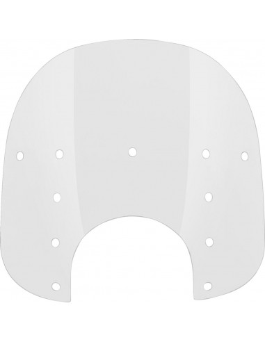 Parabrezza ricambio plastica memphis fats 15" trasparente