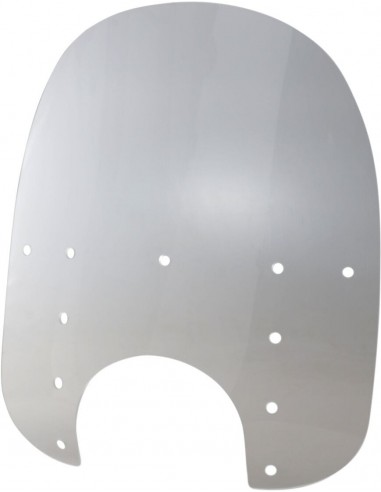 Parabrezza ricambio plastica memphis fats 19" trasparente