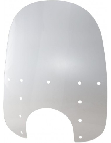 Parabrezza ricambio plastica memphis fats 21" trasparente