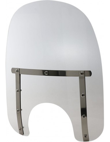 Parabrezza ricambio plastica memphis slim 17" trasparente