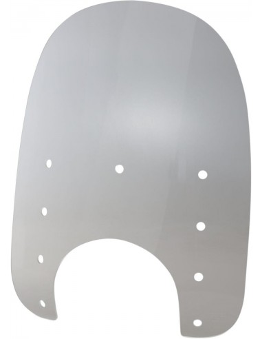 Parabrezza ricambio plastica memphis slim 17" trasparente