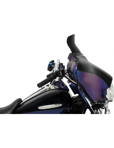 Spoiler parabrezza carena oem harley davidson® 6.5" fume scuro