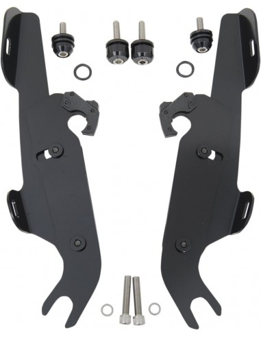 Kit montaggio trigger-lock batwing-fairing nero