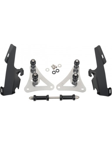 Kit montaggio trigger-lock memphis fats/slim parabrezza nero
