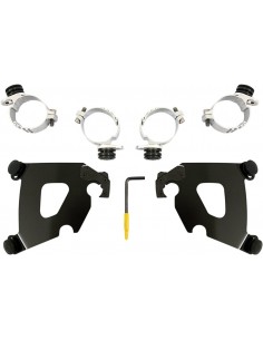 Kit montaggio trigger-lock cafe-fairing nero