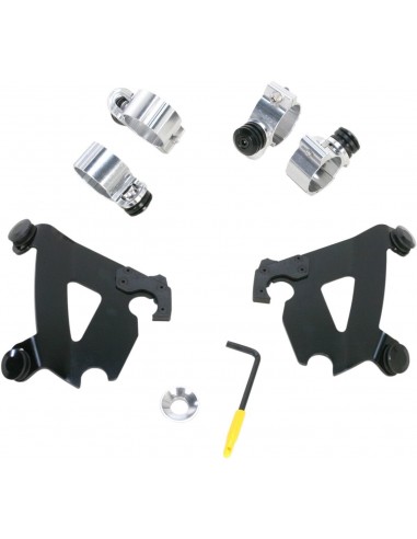 Kit montaggio trigger-lock cafe-fairing nero