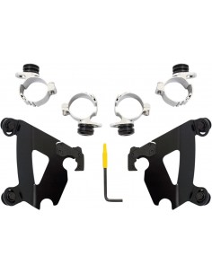 Kit montaggio trigger-lock cafe-fairing nero