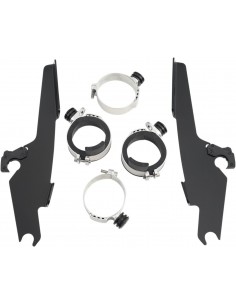 Kit montaggio trigger-lock batwing-fairing nero