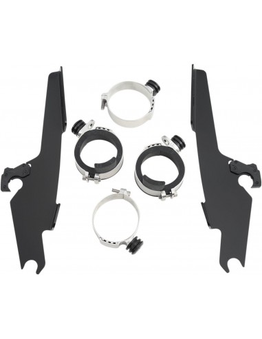 Kit montaggio trigger-lock batwing-fairing nero
