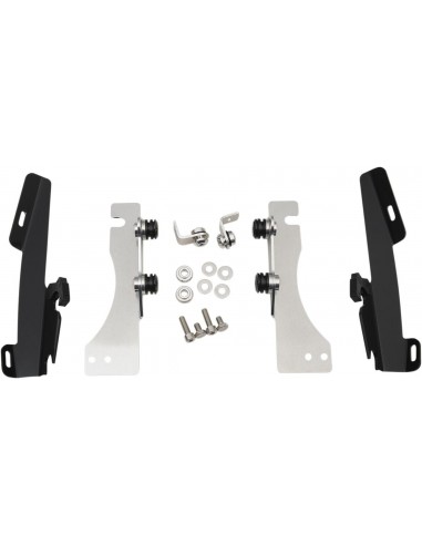Kit montaggio trigger-lock batwing-fairing nero