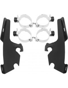 Kit montaggio trigger-lock batwing-fairing nero