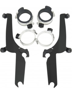 Kit montaggio trigger-lock sportshield-parabrezza nero