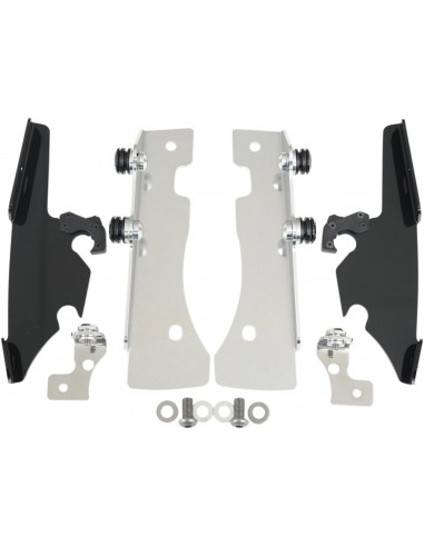 Kit montaggio trigger-lock memphis fats/slim parabrezza nero