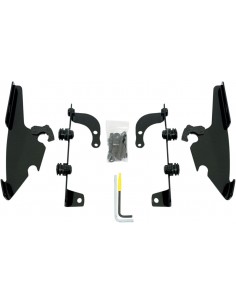 Kit montaggio trigger-lock memphis fats/slim parabrezza nero