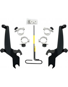 Kit montaggio trigger-lock sportshield-parabrezza nero