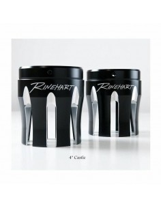 Terminali scarico castle 4" serie moto neri