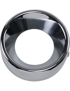 Scarico dritto 4" in billet cromato