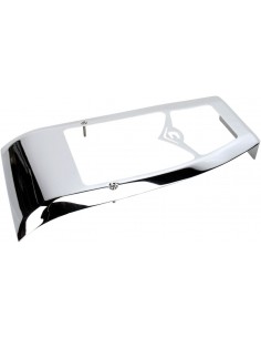 Copertura radiatore cromata in billet honda