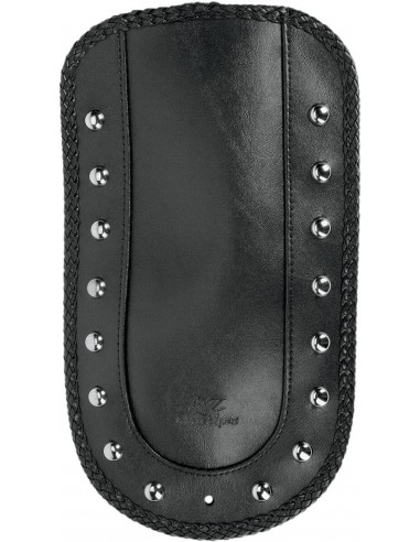 Parafango in vinile con borchie cromate per selle monoposto