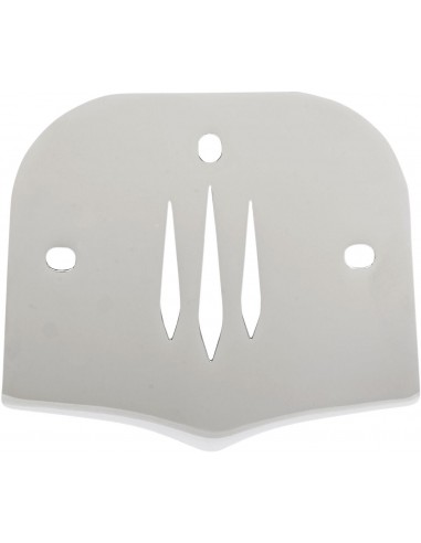 Swept con tagli inserto schienale in acciaio cromato per schienali corti e mini square