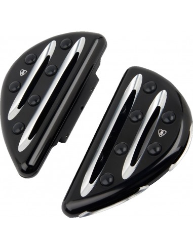 Pedane passeggero taglio profondo nero