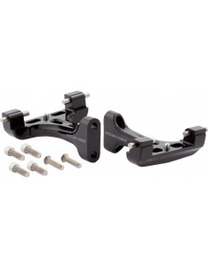 Pedane passeggero forgiato tutto nero