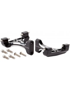 Pedane passeggero forgiato nero