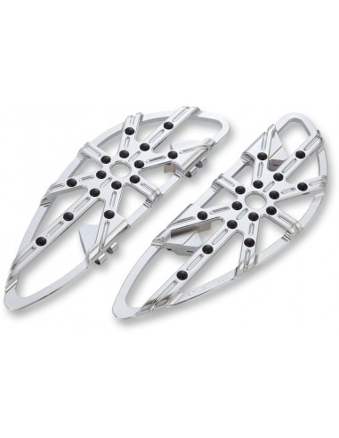 Pedane driver calibro 10 cromate