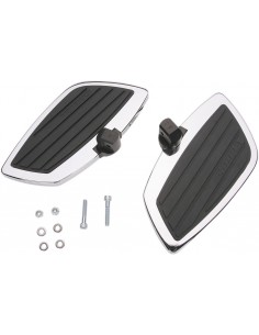 Kit pedane swept posteriore cromate