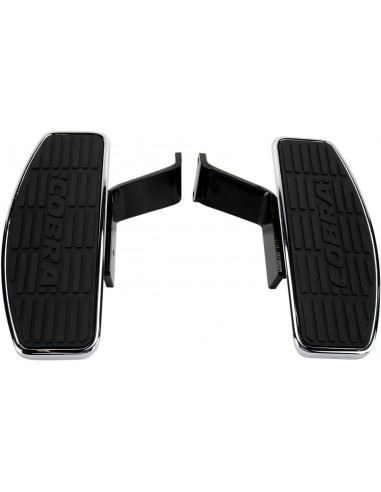 Kit pedane anteriori classic cromate honda