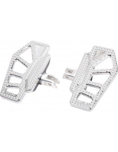 Pedane apex mini anteriore softail 2018-2023 cromate