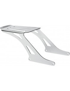 Portapacchi taglio laser per sissy bar cromato honda