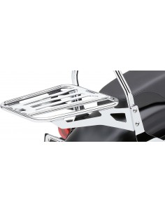 Portapacchi staccabile tubolare cromato