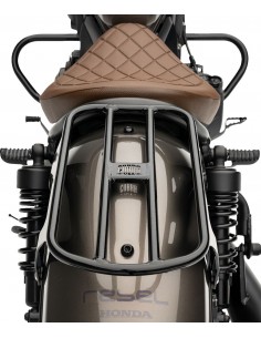 Portapacchi solo - tubo - nero - rebel 300/500