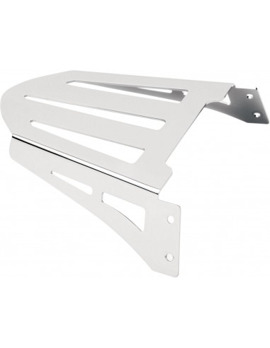 Portapacchi taglio laser per sissy bar cromato honda