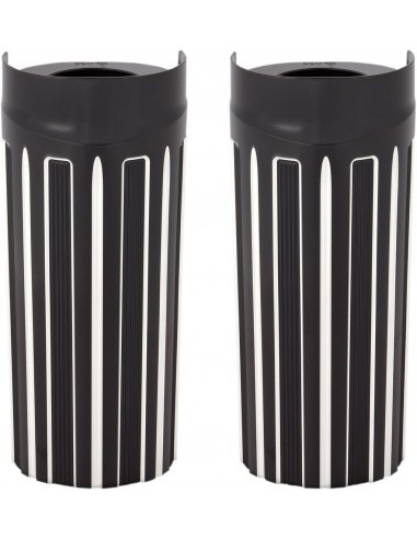 Soffietti forcella +2" calibro 10 neri