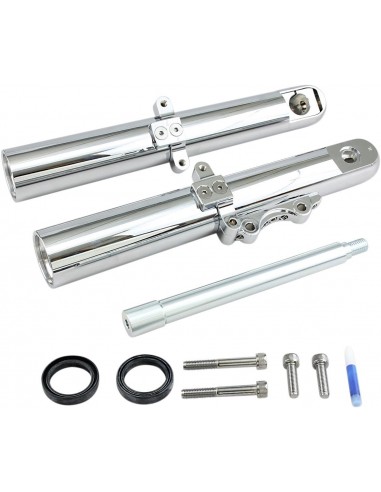 Gambe forcella hot gambe lisce disco singolo cromate