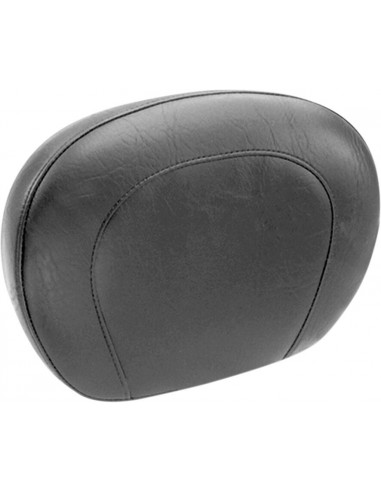 Cuscino per sissy bar in vinile liscio vintage tinta unita