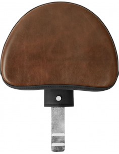 Schienale guidatore lariat optional pelle invecchiata marrone harley davidson