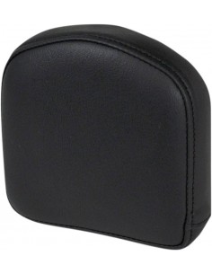 Cuscinetto sissy bar renegade™ corto posteriore in vinile nero nero